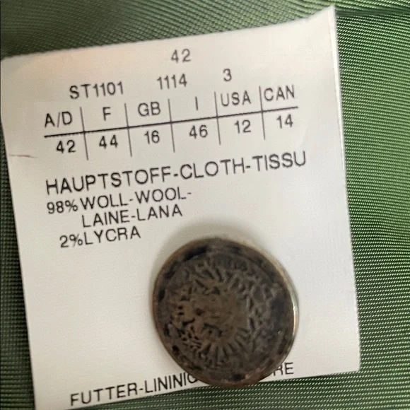 Austrian Structured Wool Jacket - Picture 14 of 14